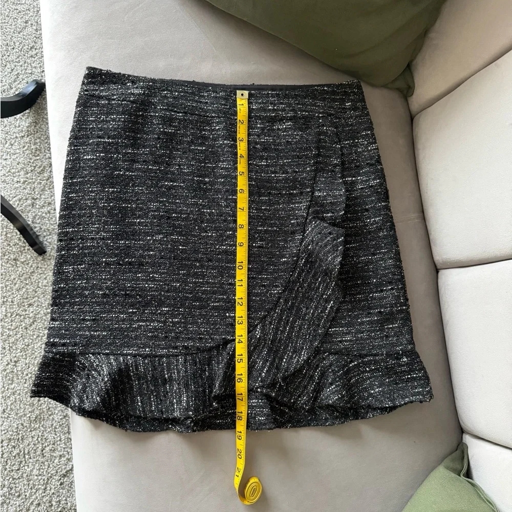 Nannette Charcoal Asymmetrical Skirt - Picture 4 of 7